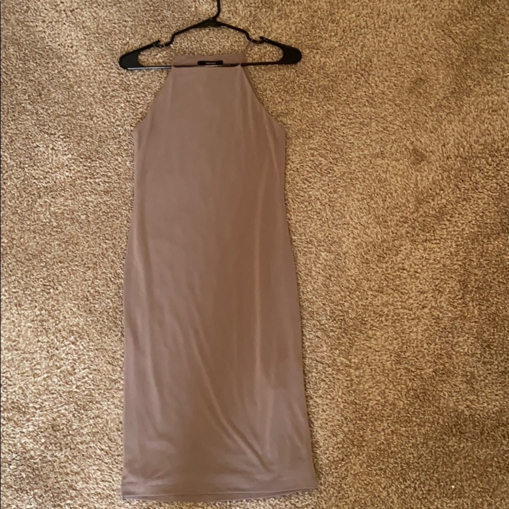 High Neck Dress